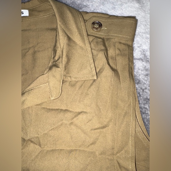 NWOT Express Brown Khaki Utility Sleeveless Top Shirt Blouse‎ L **NO BELT (A1) - Picture 8 of 8